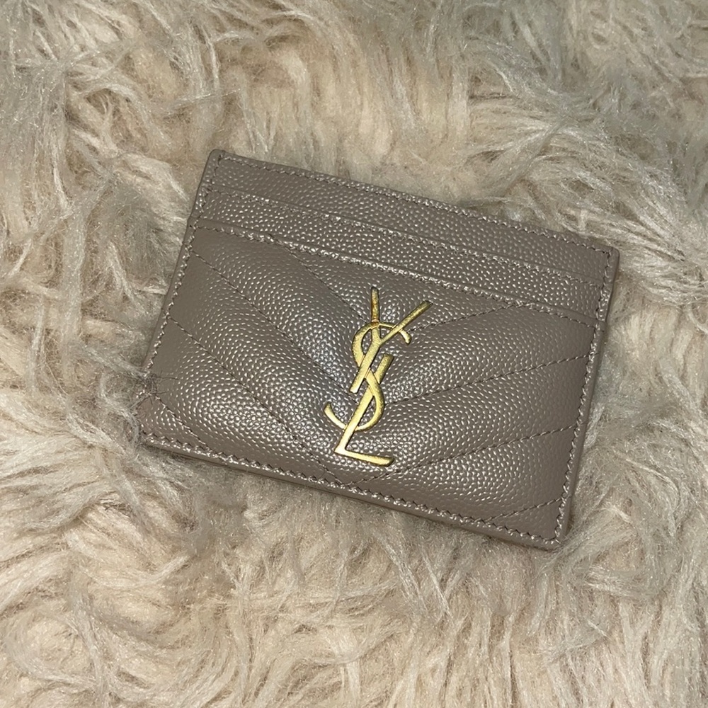 *SOLD* YSL CARD HOLDER
